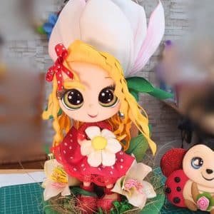 Curso de decoracion de tarros en goma eva con patrones imprimibles