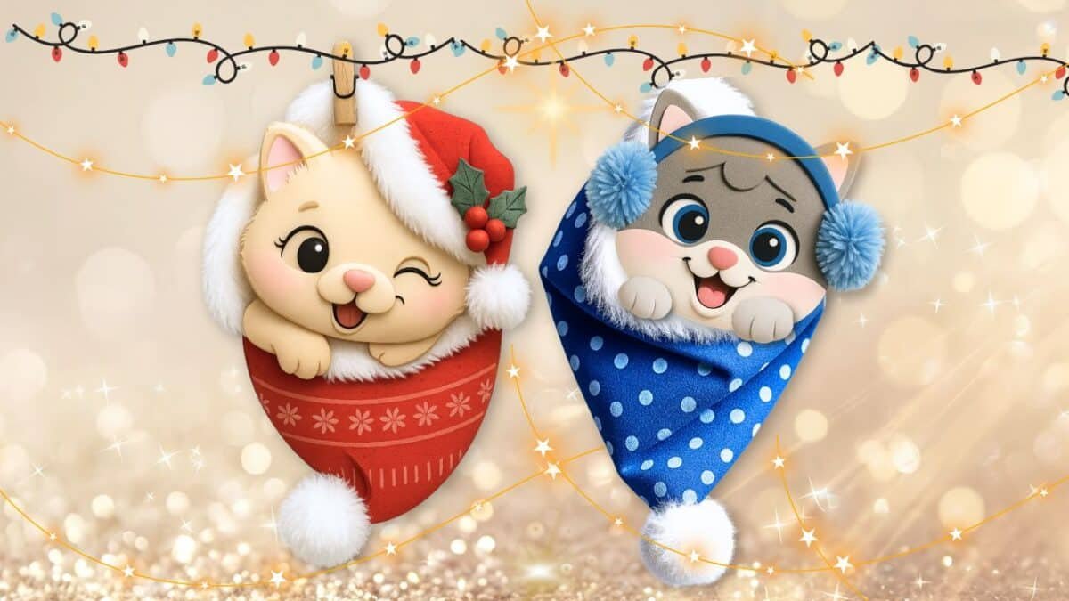 Kit Gatitos en Gorritos